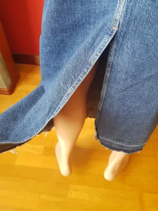 Falda vaquera larga mujer Talla S