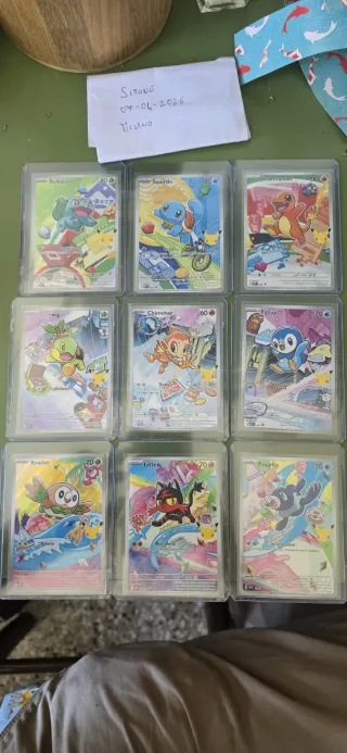 Set completo primi compagni di avventura Pokemon