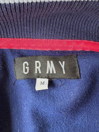 Chaqueta GRMY cremallera azul