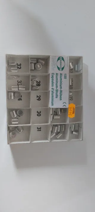 kit de casquillos de aluminio