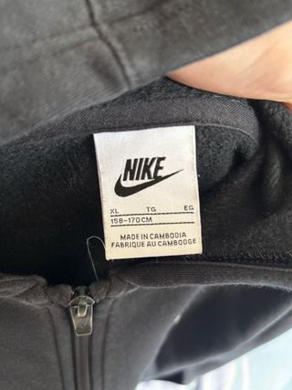 Chaqueta Nike Negra Talla M