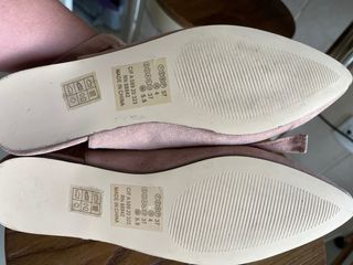 Manoletinas rosas sin estrenar