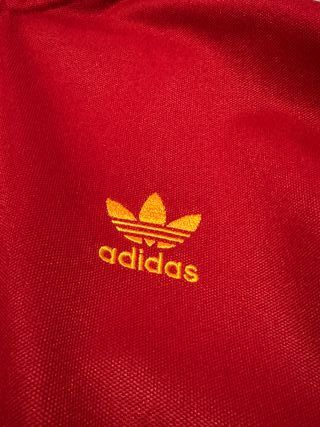 Chándal Adidas Rojo y Dorado