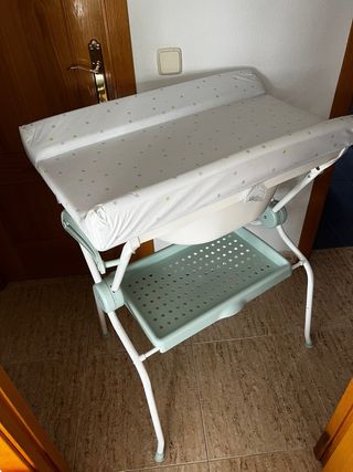 Cambiador bañera bebé hasta 15kg