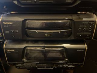 Equipo de música Technics negro