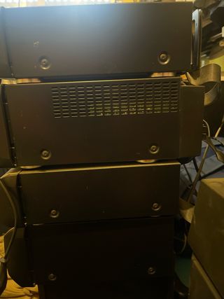 Equipo de música Technics negro