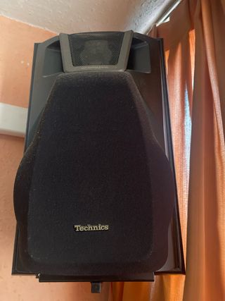 Equipo de música Technics negro