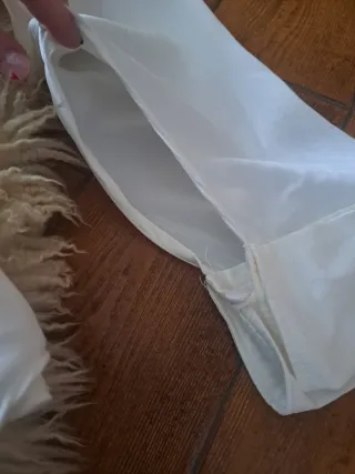 Camisa Zara Satinada Corte Clásico.