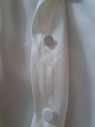 Camisa Zara Satinada Corte Clásico.