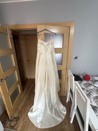 Vestido de Novia champan.