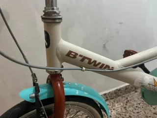 Bicicleta Infantil B'Twin 16 con Silla