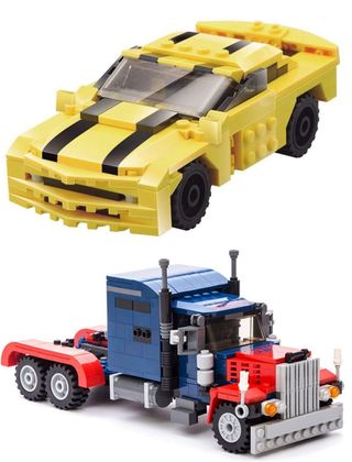 Kit di costruzioni Transformers Bumblebee e Optimus Prime 2