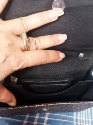 Monedero fiesta purpurina multicolor