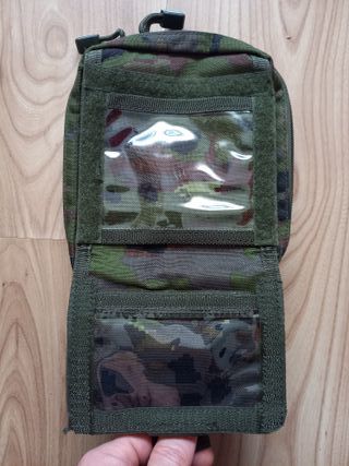 Bolso pouch militar molle boscoso pixelado