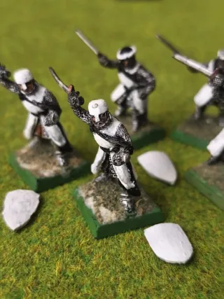 Warhammer guerreros espadas