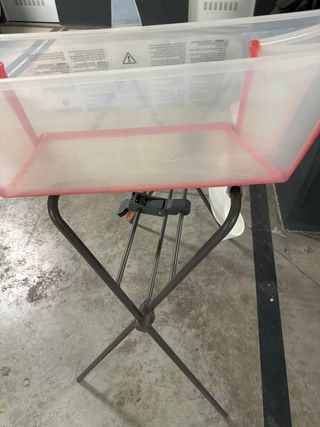 Bañera para bebé con soporte