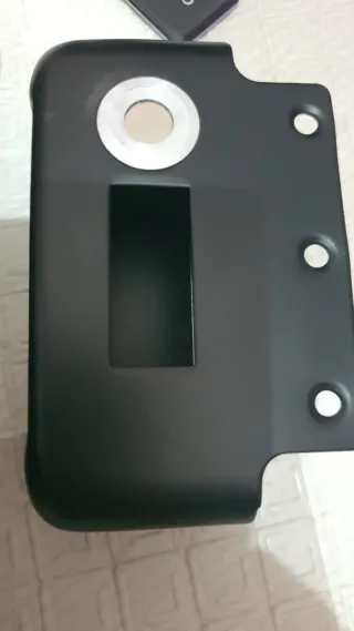 Automatic keypad door lock double side fingerprint