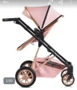 Carrito Moni convertible rosa