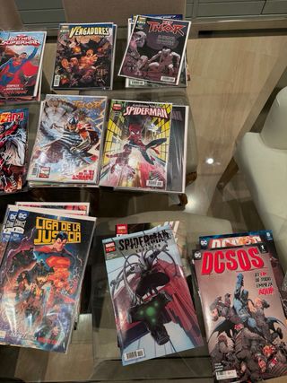 Comics Marvel y Dc variados, preguntar por mensaje