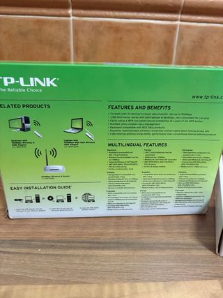 Adaptador USB TP-LINK Wireless N 150Mbps
