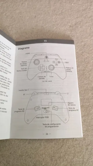 Mando Gamer Estilo Zelda RGB