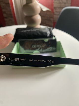 Gafas Off-White Virgil Negras Lente Amarilla