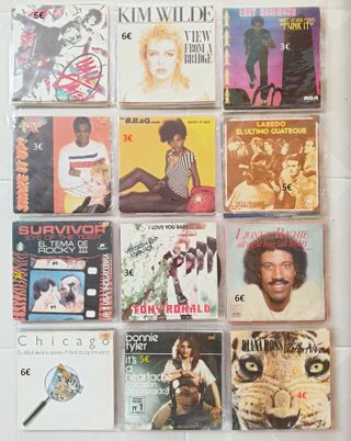 79 singles en vinilo 45rpm