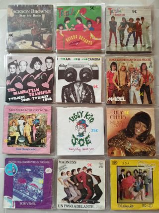 79 singles en vinilo 45rpm