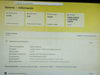 PC Gaming i7 6700 ASUS