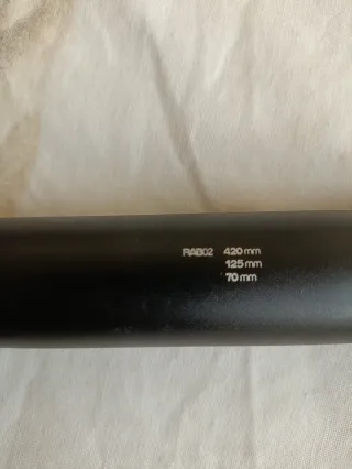 Manillar de carretera negro bmc rab 02