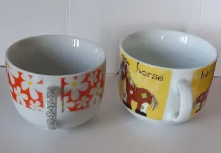 Tazzoni colazione porcellana