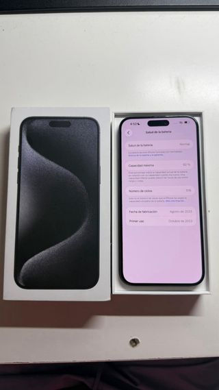 iPhone 15 Pro Max 256GB Negro