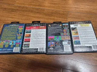 Los Simpson 4 Juegos Mega Drive