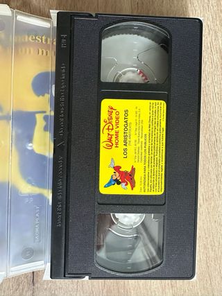 Los Aristogatos VHS Clásicos Disney Español