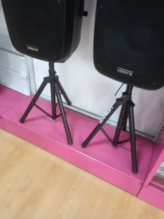 Pareja Altavoces VONYX VP5152A con Soportes