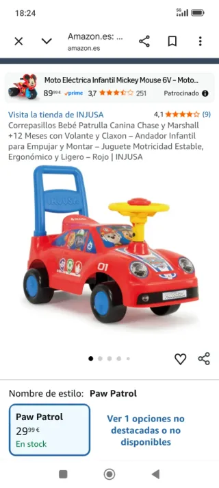 Correpasillos Patrulla Canina