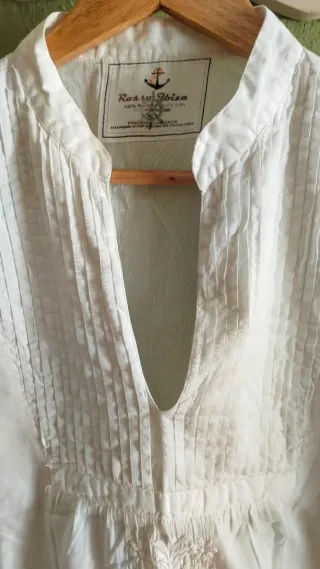 Blusa Ibicenca.Talla Única