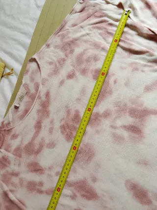 Jersey ancho tie-dye talla única