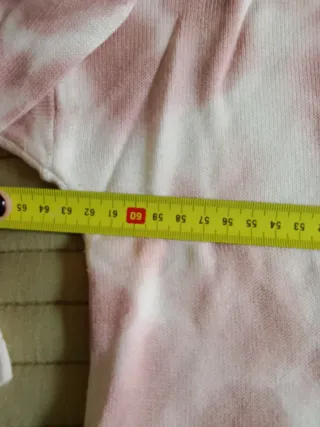 Jersey ancho tie-dye talla única