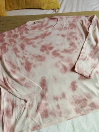 Jersey ancho tie-dye talla única