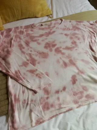 Jersey ancho tie-dye talla única