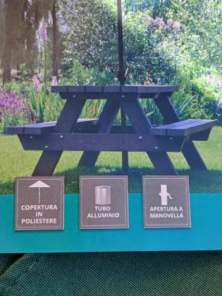 Telo per ombrellone da giardino