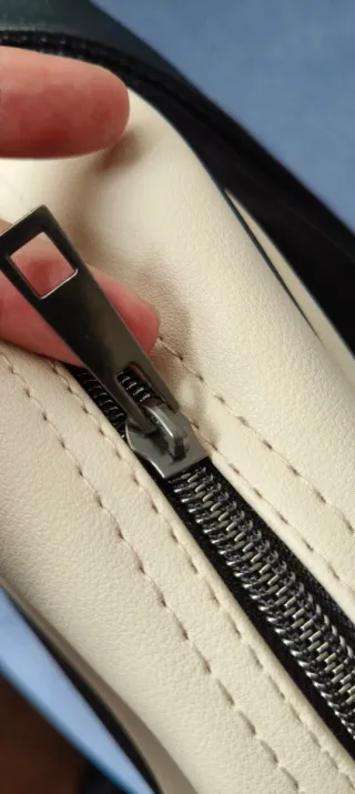 Bandolera Mickey Mouse Disney Beige/Negro