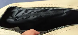 Bandolera Mickey Mouse Disney Beige/Negro