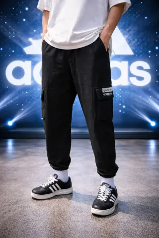 Pantalón Adidas Negro Cargo