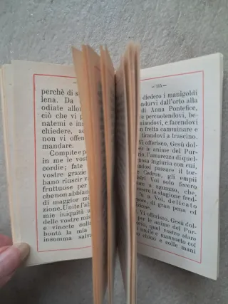 Libro vintage 1929 Ricordo Prima Comunione