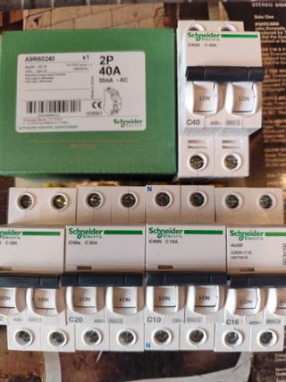 Diferencial 40A  Automático 10,16,20,25,32,40A