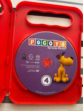 DVD Pocoyo Aprende Riendo 4
