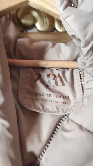Abrigo Zara Niña Talla 10