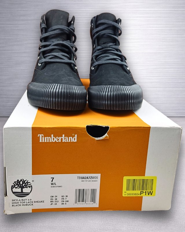 Timberland Skyla Bay 2.0 Negras Piel T.38 Nuevas
